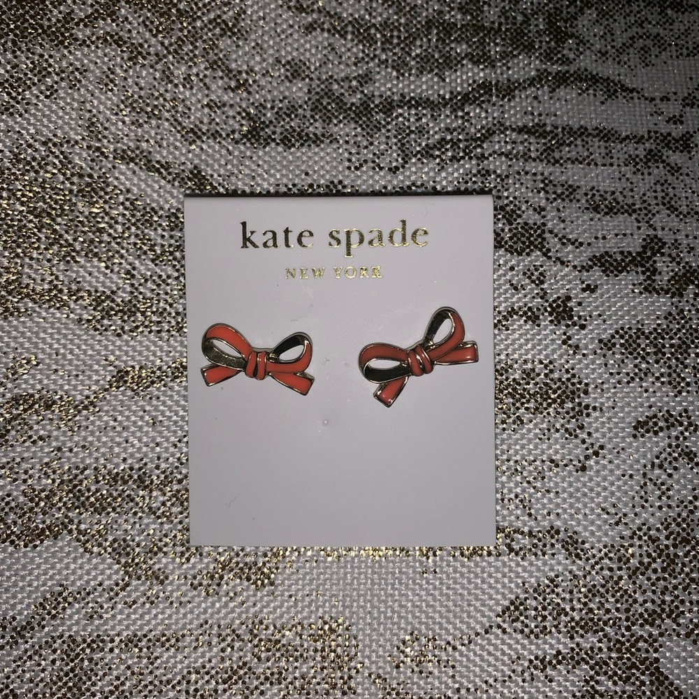 Kate Spade Bow Tie Earrings